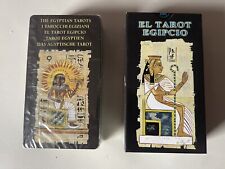 TAROT EGYPTIEN EGIPCIO 78 CARTES NON UTILISÉES JEU SCELLÉ PAR LO SCARABEO SIL...