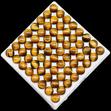 42 Pièces Naturel Tigre Eye