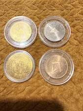 Lot de médailles maçonniques