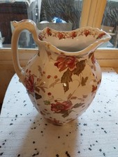 Ancien broc de toilette Porcelaine Anglaise 19ème 