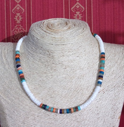Collier amérindien rondelles
