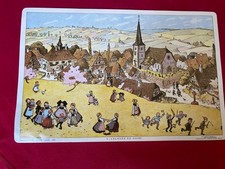 AFFICHE HANSI  de son vrai nom Jean-Jacques Waltz Illustrateur, 45 cm sur 28.