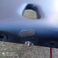 TecTake Pliante Table de Massage en Aluminium à 2 Zones avec Housse - Noire...