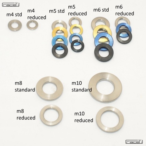 Titane rondelles m5 m6 - titane, ti