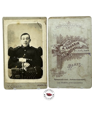 Cdv photo militaire 120 - militaire, /