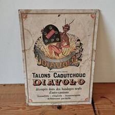 Ancienne Publicité Carton Diavolo