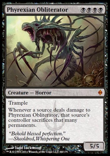 Mtg english phyrexian - english,