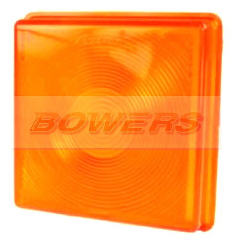 Amber indicator light lens - indicator,