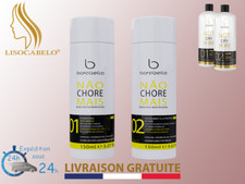 Kit 2x150ml Lissage SANS FORMOL à la Protéine de Soie Borabella NAO CHORE MAIS 