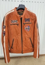 Blouson cuir Daytona style Racing