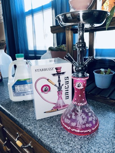 Starbuzz unicus pink hookah - starbuzz,