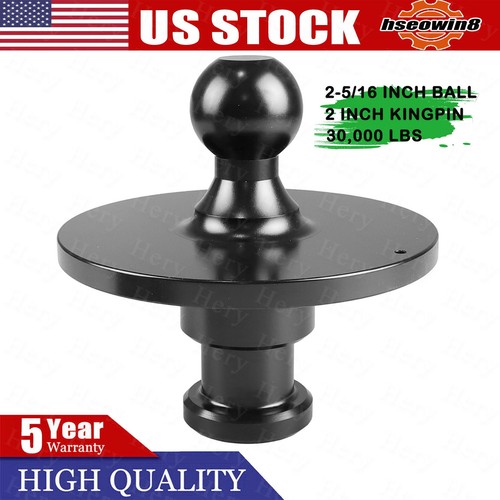 Kingpin gooseneck ball - kingpin,