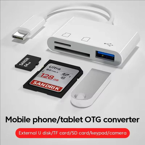 Adaptateur micro usb type 3 - micro, c