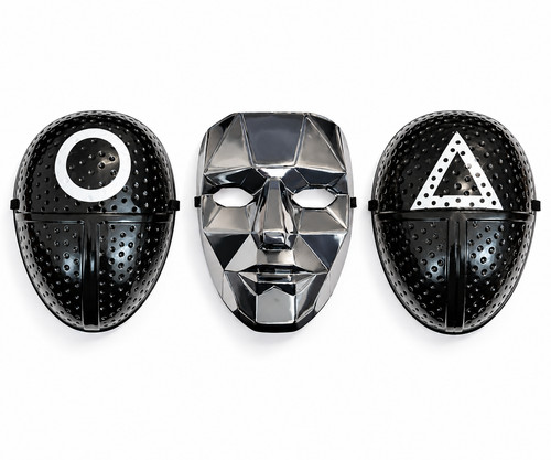 Lot masques inspirés de - de,