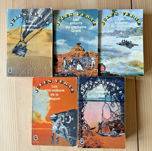 Jules verne lot 4 titres - jules,