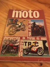 Magazine La moto n° 20 1971 Zolder BMW R67/2 Ossa Dieter Braun  ....