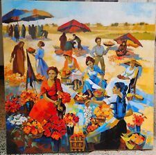 Le grand marché par Jori DURAN née en 1929