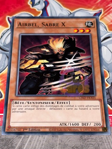 Carte airbel sabre - yu, gi