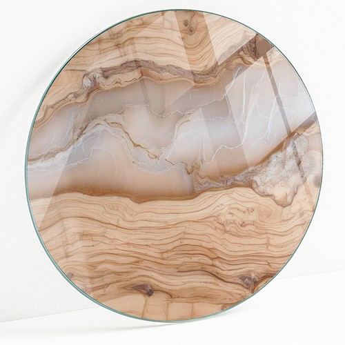 Plateau table verre - de,
