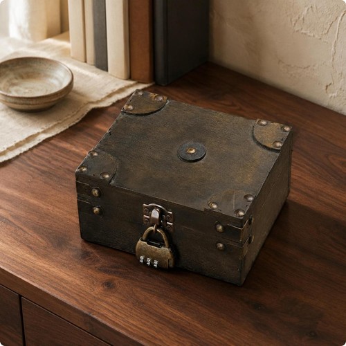 Boîte bijoux bois - boîte,