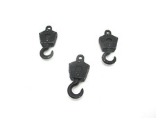Lot de 3 crochets pour grues