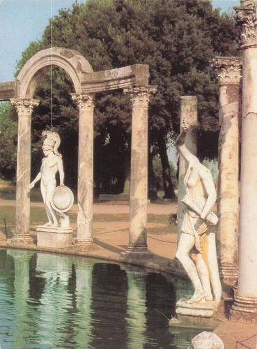 Italie tivoli villa hadriana - tivoli,