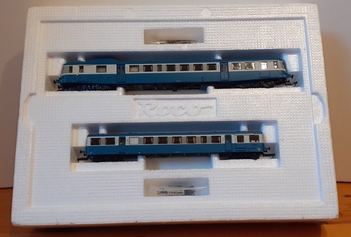 Autorail roco 2800 - autorail, bleu