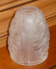 Tulipe ART DECO pâte de verre