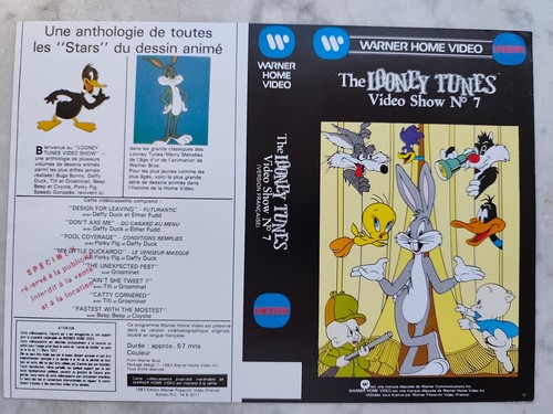 Vhs looney tunes vidéo - vhs, show