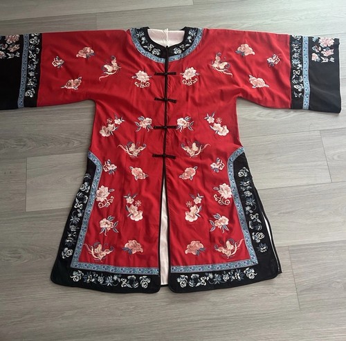 Vintage style chinese silk - style,