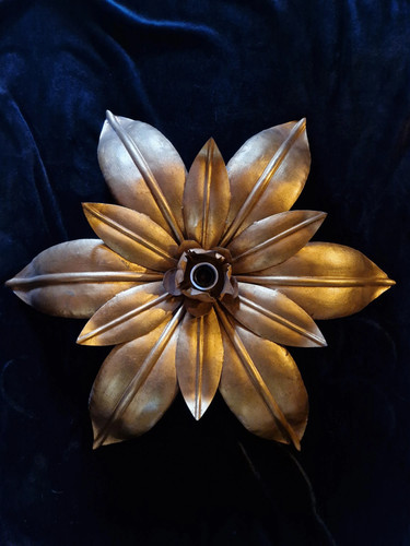 Plafonnier fleur vintage - , en
