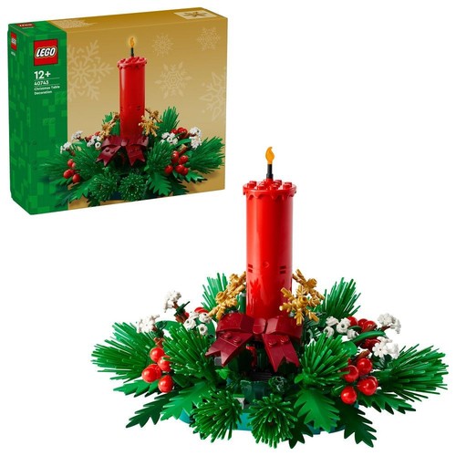Lego christmas table - lego,