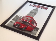 cadre MIROIR LONDON A SUSPENDRE 22 x 32 cm londres