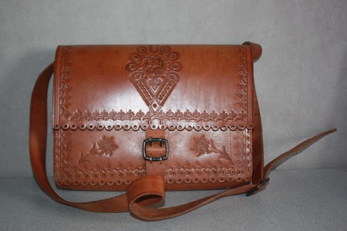 Sac besace cuir vieilli - sac,