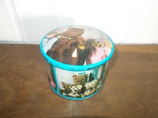 ANCIEN boîte métal  BONNE NUIT LES PETITS NOUNOURS  PIMPRENELLE et NICOLAS 1960