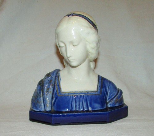 Buste vierge marie ceramique - buste,