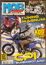 Mob Chop magazine Motorcycle Avril April 2006 Numéro Number 251 French