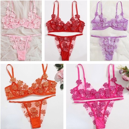 Femme floral brodé dentelle - femme,