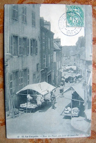 Cpa clayette rue du - 71,
