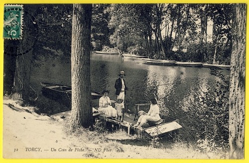 Cpa torcy seine et - -, (seine