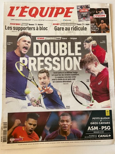 Equipe journal 11 2017 - l'equipe,