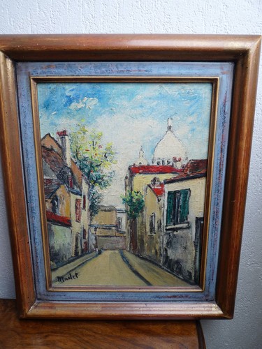 Rare tableau elisée maclet - tableau,