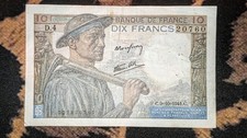 Billet 10 Francs Mineur