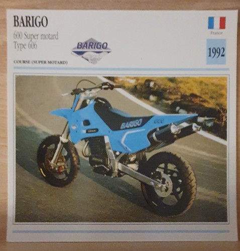 Carte moto barigo 600 - carte,