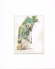 Aquarelle originale robert - aquarelle, de