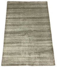 Tapis 100% Laine Gris Gabbeh Lori Tissé À La Main 119x185 Cm DP Garn S77