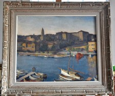 Tableau de FERNAND FABRE quai