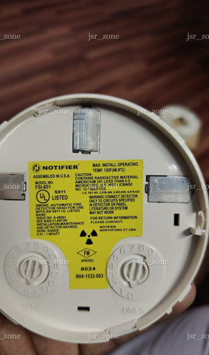 Notifier fsi 851 détecteur - 851, de