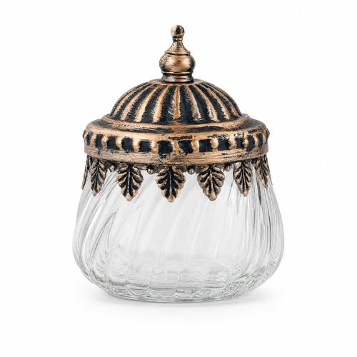 Sucrier nervuré style vintage - style,