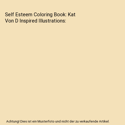 Self esteem coloring book kat - coloring, book:
